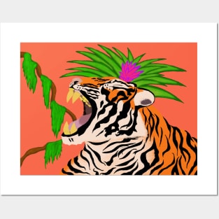 Lazy Tiger Posters and Art